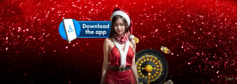 Imagem promocional do login da 77at